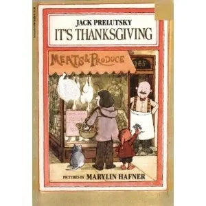 Libro usado en venta: It's thanksgiving de Jack Prelutsky; editorial Scholastic impreso en 1982 realizamos envios a todo el mundo.1