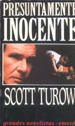 Libro usado en venta: Presuntamente inocente de Scott Turow; editorial Emece impreso en 1988 realizamos envios a todo el mundo.1