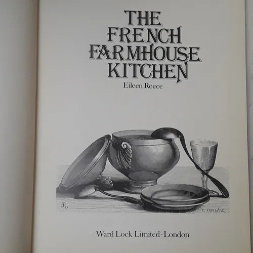 Libro usado en venta: The french farmhouse kitchen de Eileen Reece; editorial Ward Lock impreso en 1979 realizamos envios a todo el mundo.1