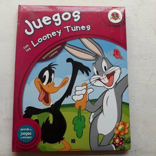Libro usado en venta: Juegos con los Looney Tunes; editorial Libsa impreso en 2012 realizamos envios a todo el mundo.1