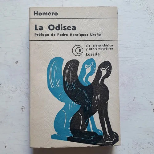 Libro usado en venta: La odisea de Homero; editorial Losada impreso en 1973 realizamos envios a todo el mundo.1