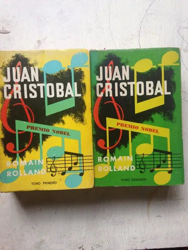 Libro usado en venta: Juan Cristobal (Dos tomos) de Romain Rolland; editorial Compañia General de Ediciones impreso en 1968 envios a todo el mundo.1