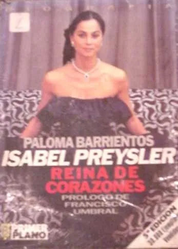 Libro usado en venta: Isabel Preysler. Reina de corazones de Paloma Barrientos; editorial Ediciones B impreso en 1991 envios a todo el mundo.1