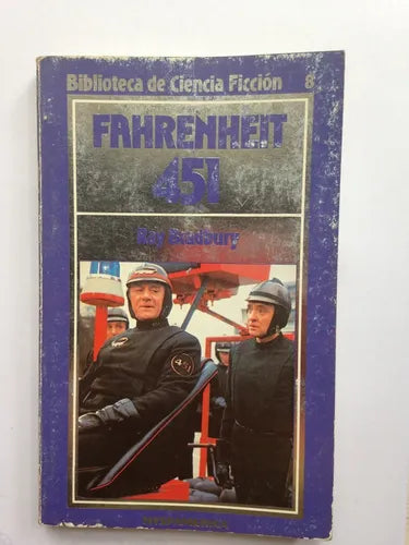 Libro usado en venta: Fahrenheit 451 de Ray Bradbury; editorial Hyspamerica impreso en 1985 realizamos envios a todo el mundo.1