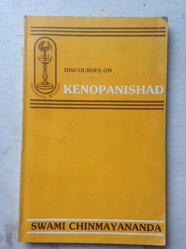 Libro usado en venta: Discourses on Kenopanishad de Swami Chinmayananda; editorial Central Chinmaya impreso en 1986 realizamos envios a todo el mundo.1