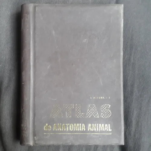 Libro usado en venta: Atlas de anatomia animal de V. Muedra, S.J.; editorial Jover impreso en 1964 realizamos envios a todo el mundo.1