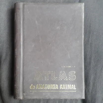Libro usado en venta: Atlas de anatomia animal de V. Muedra, S.J.; editorial Jover impreso en 1964 realizamos envios a todo el mundo.1