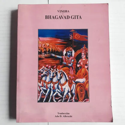 Libro usado en venta: Comentarios sobre el Bhagavad Gita de Vinoba; editorial Hastinapura realizamos envios a todo el mundo.1