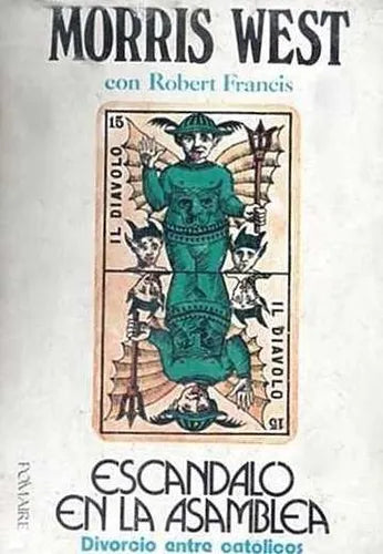Libro usado en venta: Escandalo en la asamblea de Morris West; editorial Pomaire impreso en 1976 realizamos envios a todo el mundo.1