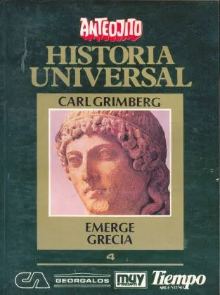 Libro usado en venta: Emerge Grecia N?4 de Carl Grimberg; editorial Ercilla impreso en 1986 realizamos envios a todo el mundo.1