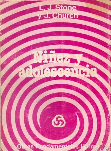 Libro usado en venta: Ni?ez y adolescencia de L. J. Stone y J. Church; editorial Paidos impreso en 1986 realizamos envios a todo el mundo.1