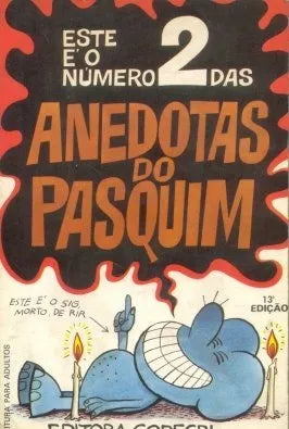 Libro usado en venta: Anedotas do pasquim; editorial Codecri impreso en 1980 realizamos envios a todo el mundo.1