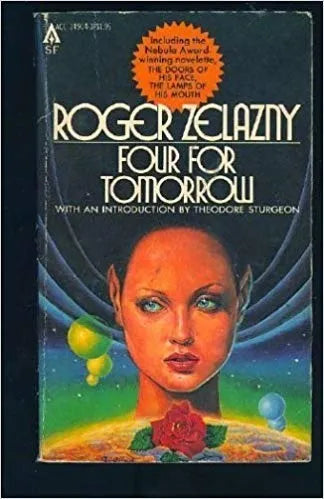 Libro usado en venta: Four For Tomorrow de Roger Zelazny; editorial Ace Book impreso en 1963 realizamos envios a todo el mundo.1