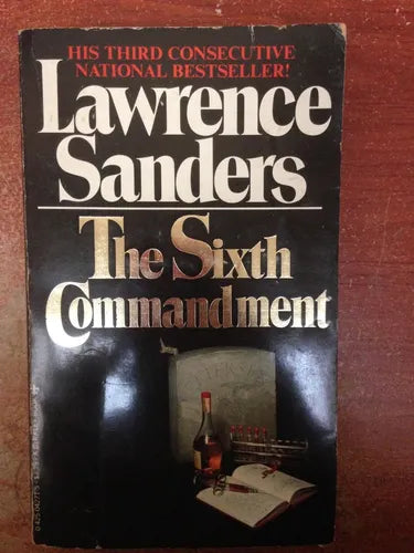 Libro usado en venta: The sixth commandment de Lawrence Sanders; editorial Berkley impreso en 1980 realizamos envios a todo el mundo.1