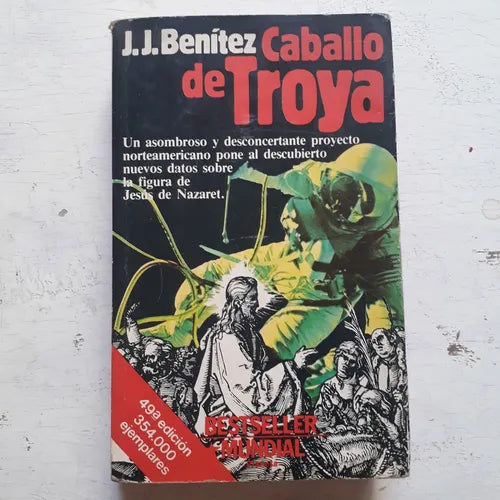 Libro usado en venta: Caballo de Troya de J. J. Benitez; editorial Planeta impreso en 1990 realizamos envios a todo el mundo.1