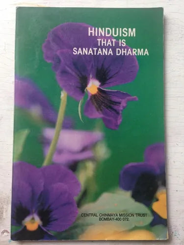 Libro usado en venta: Hinduism - That is Sanatana Dharma; editorial Central Chinmaya impreso en 1993 realizamos envios a todo el mundo.1
