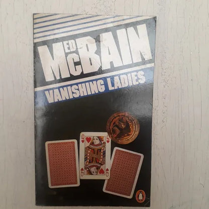 Libro usado en venta: Vanishing ladies de Ed McBain; editorial Penguin Books impreso en 1982 realizamos envios a todo el mundo.1