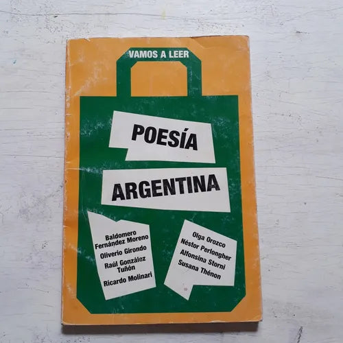 Libro usado en venta: Poesia argentina; impreso en 2001 realizamos envios a todo el mundo.1