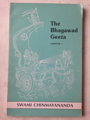 Libro usado en venta: The Bhagawad Geeta - Chapter 1 de Swami Chinmayananda; editorial Central Chinmaya impreso en 1998 envios a todo el mundo.1