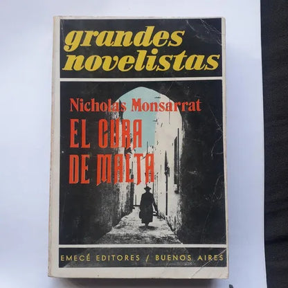 Libro usado en venta: El cura de Malta de Nicholas Monsarrat; editorial Emece impreso en 1974 realizamos envios a todo el mundo.1