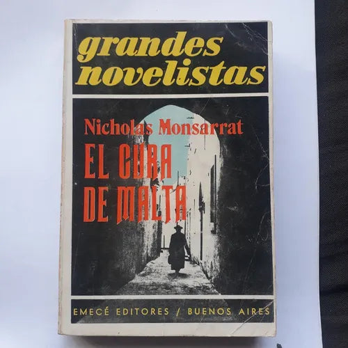 Libro usado en venta: El cura de Malta de Nicholas Monsarrat; editorial Emece impreso en 1974 realizamos envios a todo el mundo.1