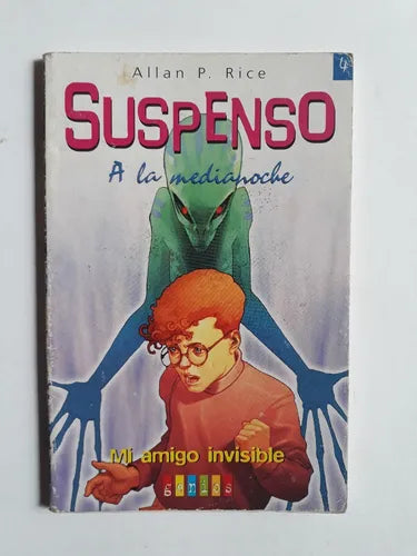 Libro usado en venta: Suspenso a la medianoche - El amigo invisible de Allan P. Rice; editorial AGEA realizamos envios a todo el mundo.1