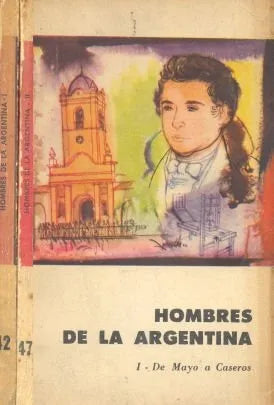 Libro usado en venta: Hombres de la Argentina (Tomo 2); editorial Eudeba impreso en 1963 realizamos envios a todo el mundo.1