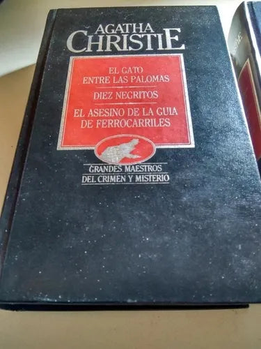 Libro usado en venta: El gato entre las palomas - Diez negritos - El asesino de la Guia de ferrocarriles Agatha Christie; Hyspamerica impreso en 19831.1