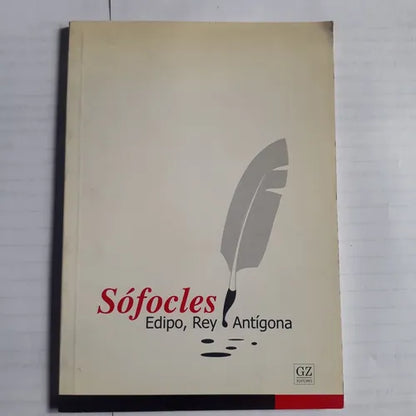 Libro usado en venta: Edipo Rey - Antigona de Sofocles; editorial GZ impreso en 2004 realizamos envios a todo el mundo.1
