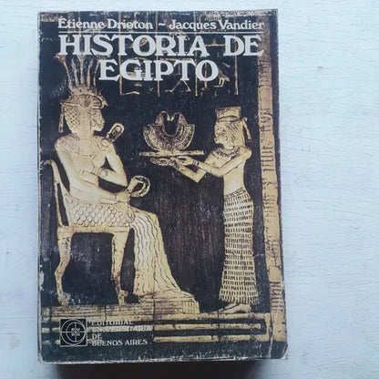 Libro usado en venta: Historia de Egipto de Etienne Drioton - Jacques Vandier; editorial Eudeba impreso en 1986 realizamos envios a todo el mundo.1