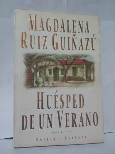 Libro usado en venta: Huesped de un verano de Magdalena Ruiz Guinazu; editorial Planeta impreso en 1994 realizamos envios a todo el mundo.1