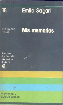 Libro usado en venta: Mis memorias de Emilio Salgari; editorial Centro Editor de America Latina impreso en 1978 realizamos envios a todo el mundo.1