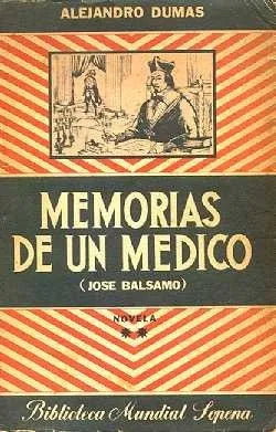 Libro usado en venta: Memorias de un medico (2 parte) de Alejandro Dumas (Alexandre); editorial Ramon Sopena impreso en 1954 envios a todo el mundo.1