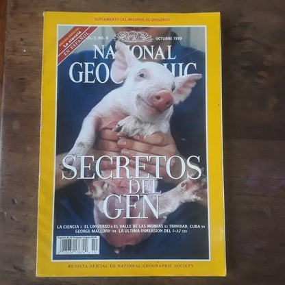Libro usado en venta: Secretos Del Gen - Vol. 5 N? 4 - Oct. 1999 de National Geographic; editorial National Geographic impreso en 1999.1