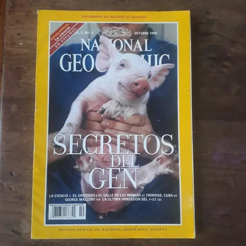 Libro usado en venta: Secretos Del Gen - Vol. 5 N? 4 - Oct. 1999 de National Geographic; editorial National Geographic impreso en 1999.1
