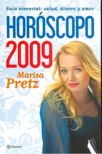 Libro usado en venta: Horoscopo 2009 de Marisa Pretz; editorial Planeta impreso en 2008 realizamos envios a todo el mundo.1