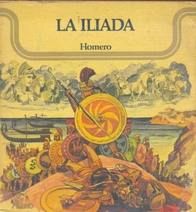 Libro usado en venta: La iliada de Homero; editorial Veron impreso en 1975 realizamos envios a todo el mundo.1