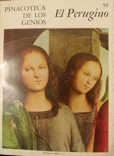 Libro usado en venta: Pinacoteca de los genios 59 de El Perugino; editorial Codex impreso en 1964 realizamos envios a todo el mundo.1