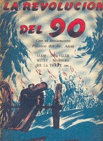 Libro usado en venta: La revolucion del 90; editorial La republica impreso en 1955 realizamos envios a todo el mundo.1