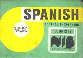 Libro usado en venta: Spanish for english speaking tourists de Diccionario; editorial Biblograf impreso en 1975 realizamos envios a todo el mundo.1