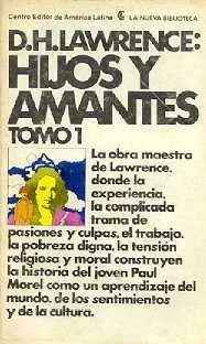 Libro usado en venta: Hijos y amantes - Tomo 1 de D. H. Lawrence (David Herbert Lawrence); editorial Centro Editor de America Latina impreso en 1981.1