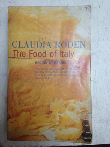 Libro usado en venta: The food of Italy de Claudia Roden; editorial Vintage impreso en 1999 realizamos envios a todo el mundo.1