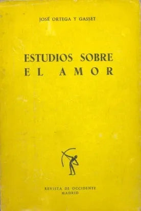 Libro usado en venta: Estudios sobre El Amor de Jose Ortega y Gasset; editorial Revista de Occidente impreso en 1964 realizamos envios a todo el mundo.1