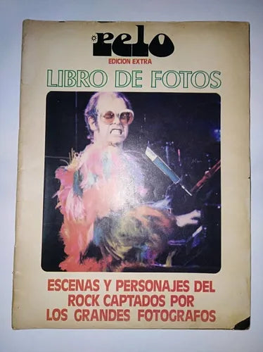 Libro usado en venta: Escenas y personajes del rock captados por los grandes fotografos de Revista Pelo; editorial Magendra envios a todo el mundo.1