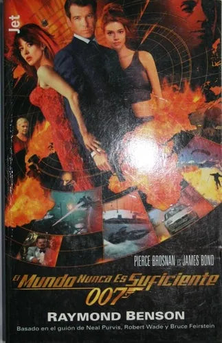Libro usado en venta: 007 - El mundo nunca es suficiente de Raymond Benson; editorial Plaza & Janés impreso en 1999 realizamos envios a todo el mundo.1