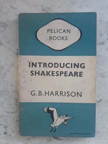 Libro usado en venta: Introducing Shakespeare de G. B. Harrison; editorial Penguin Books impreso en 1948 realizamos envios a todo el mundo.1