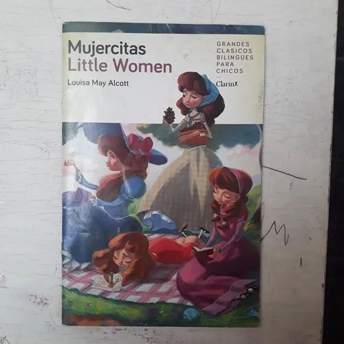 Libro usado en venta: Mujercitas - Little Women de Louisa May Alcott; editorial AGEA impreso en 2014 realizamos envios a todo el mundo.1