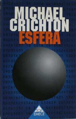 Libro usado en venta: Esfera de Michael Crichton; editorial Emecé impreso en 1995 realizamos envios a todo el mundo.1