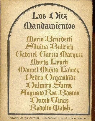 Libro usado en venta: Los diez mandamientos; editorial Jorge Alvarez impreso en 1967 realizamos envios a todo el mundo.1