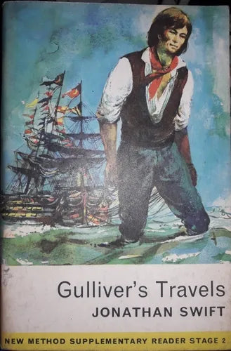 Libro usado en venta: Gulliver's travels de Jonathan Swift; editorial Longman impreso en 1964 realizamos envios a todo el mundo.1